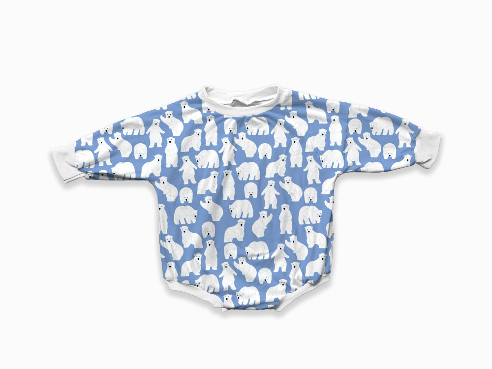 Custom Sewing Service For Baby's Knotted Bamboo Viscose Knotted Gown With Your Own Design