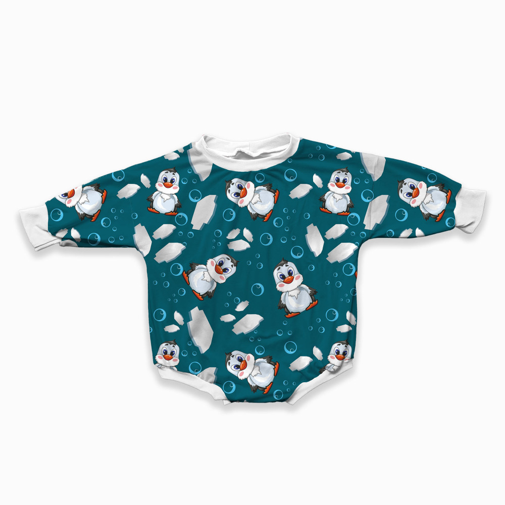 Custom Sewing Service For Baby's Sweater Romper With Your Own Design
