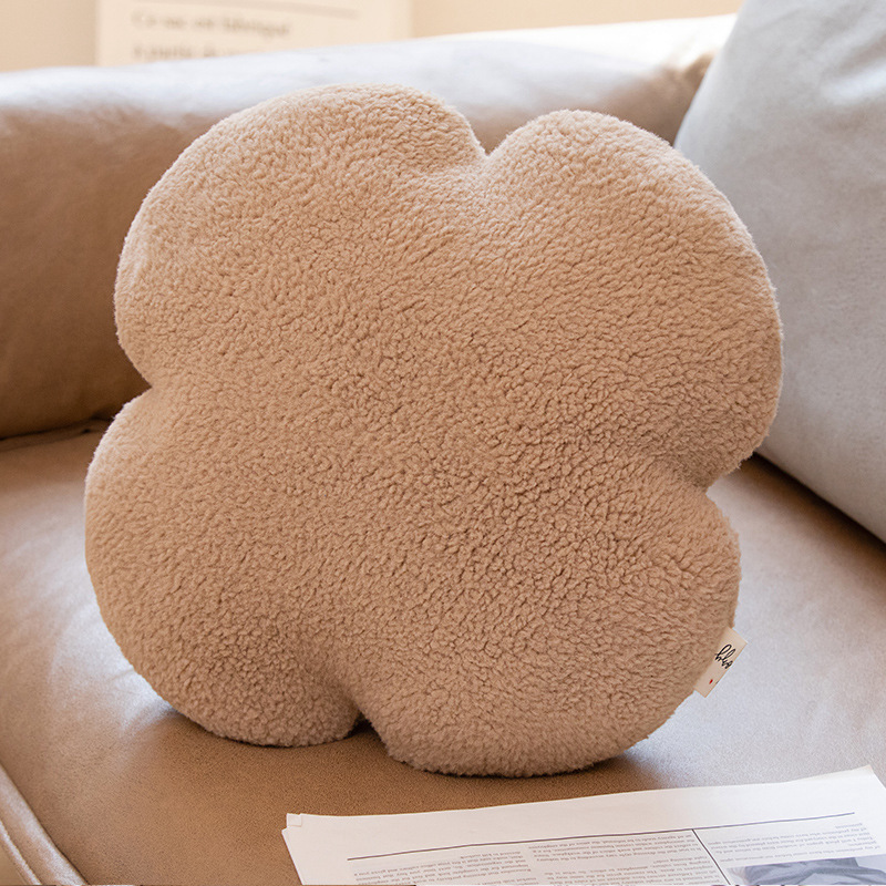 Ins Style Sherpa 26 English Letters Pillow, Children's Toys Pillow Sofa Cushion