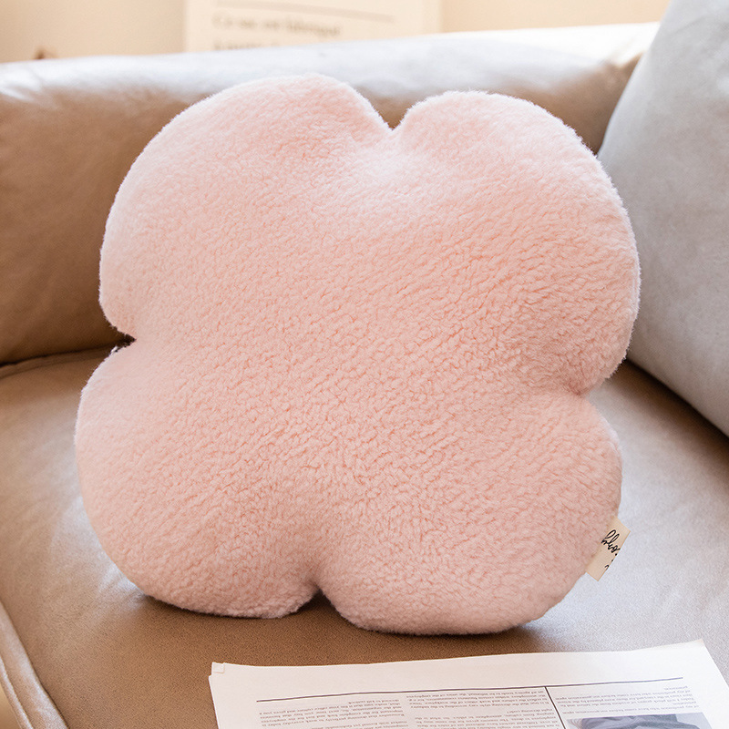 Ins Style Sherpa 26 English Letters Pillow, Children's Toys Pillow Sofa Cushion