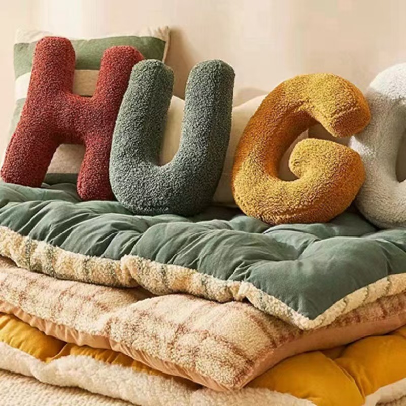 Ins Style 26 English Letters Pillow, Children's Toys Pillow Sofa Cushion