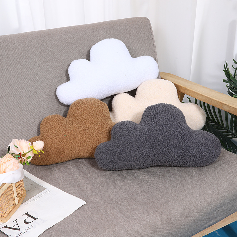 Ins Style Sherpa 26 English Letters Pillow, Children's Toys Pillow Sofa Cushion