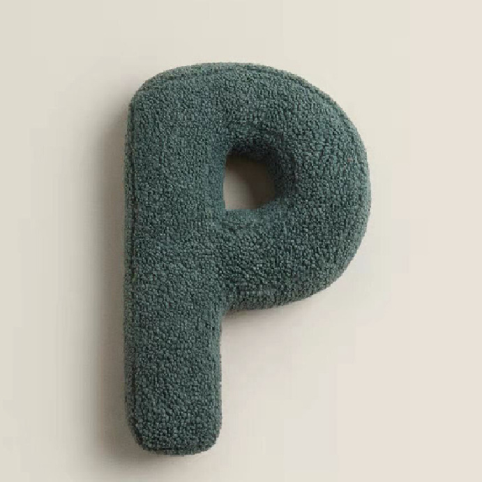 Ins Style Sherpa 26 English Letters Shaped Pillow - Children's Toys Pillow Sofa Cushion
