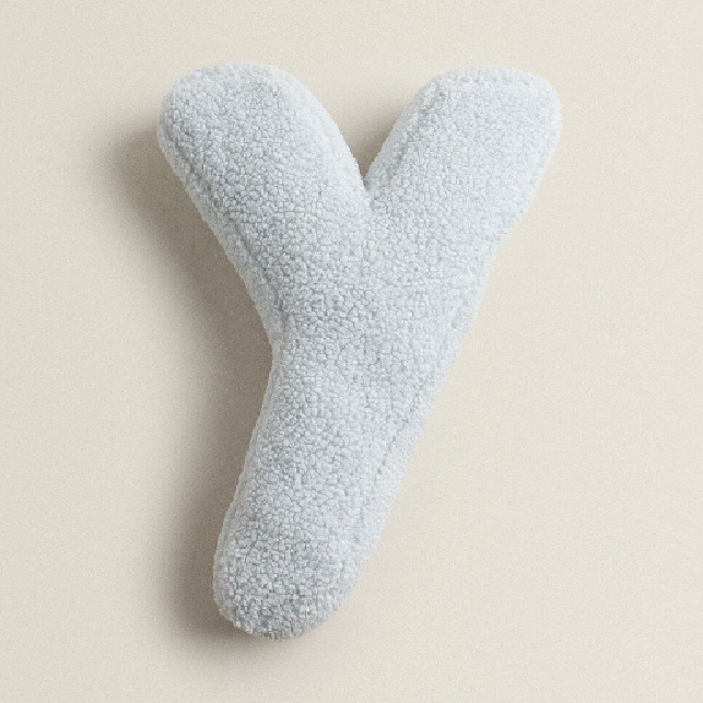 Ins Style Sherpa 26 English Letters Shaped Pillow - Children's Toys Pillow Sofa Cushion