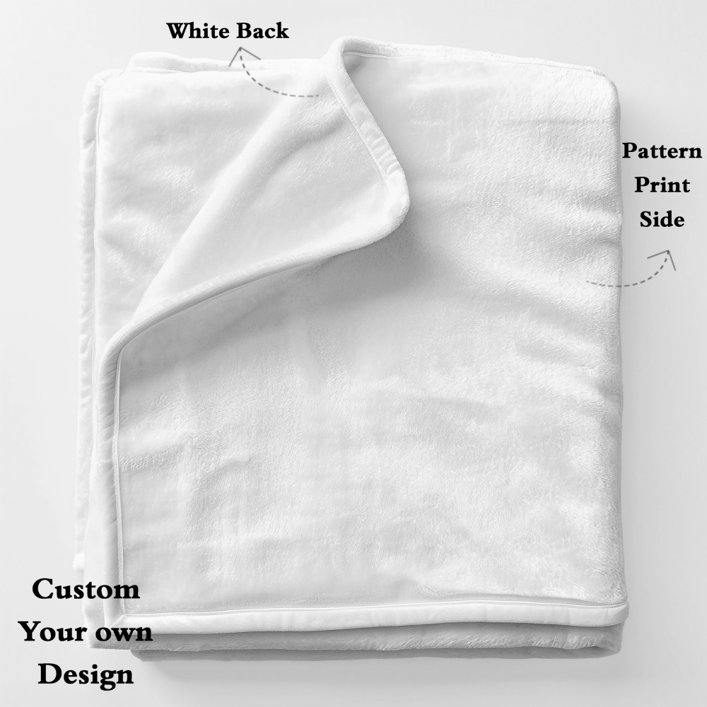 Personalized Squish Blanket and Velvet Blanket For Boy and Girl