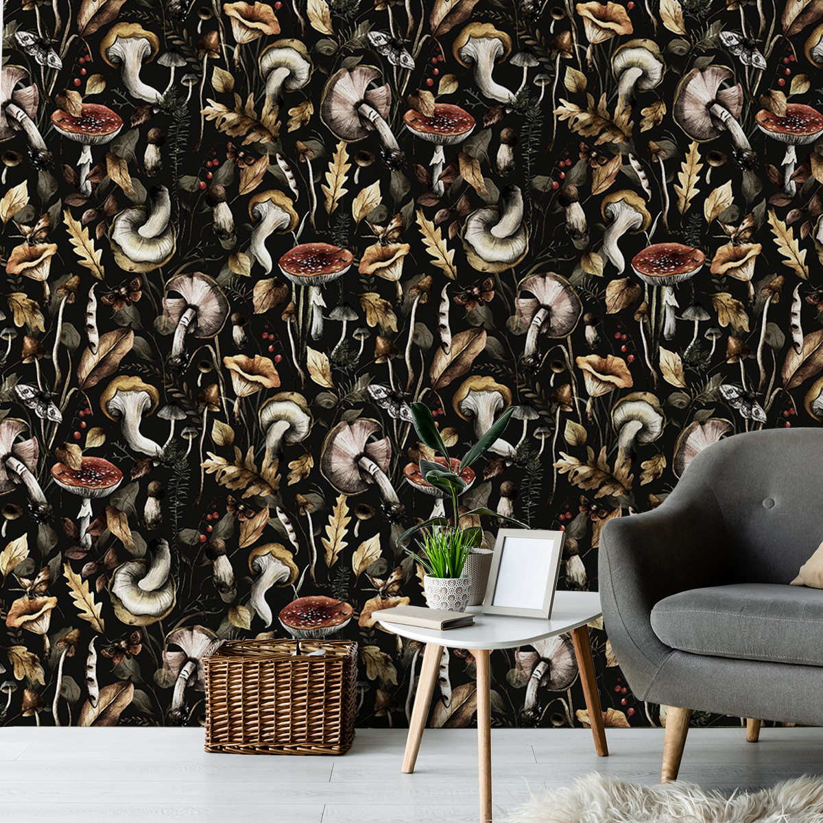 Floral Self-Adhesive Thickened Wallpaper for Bedroom Renovation - PVC Home Decor-40x120cm