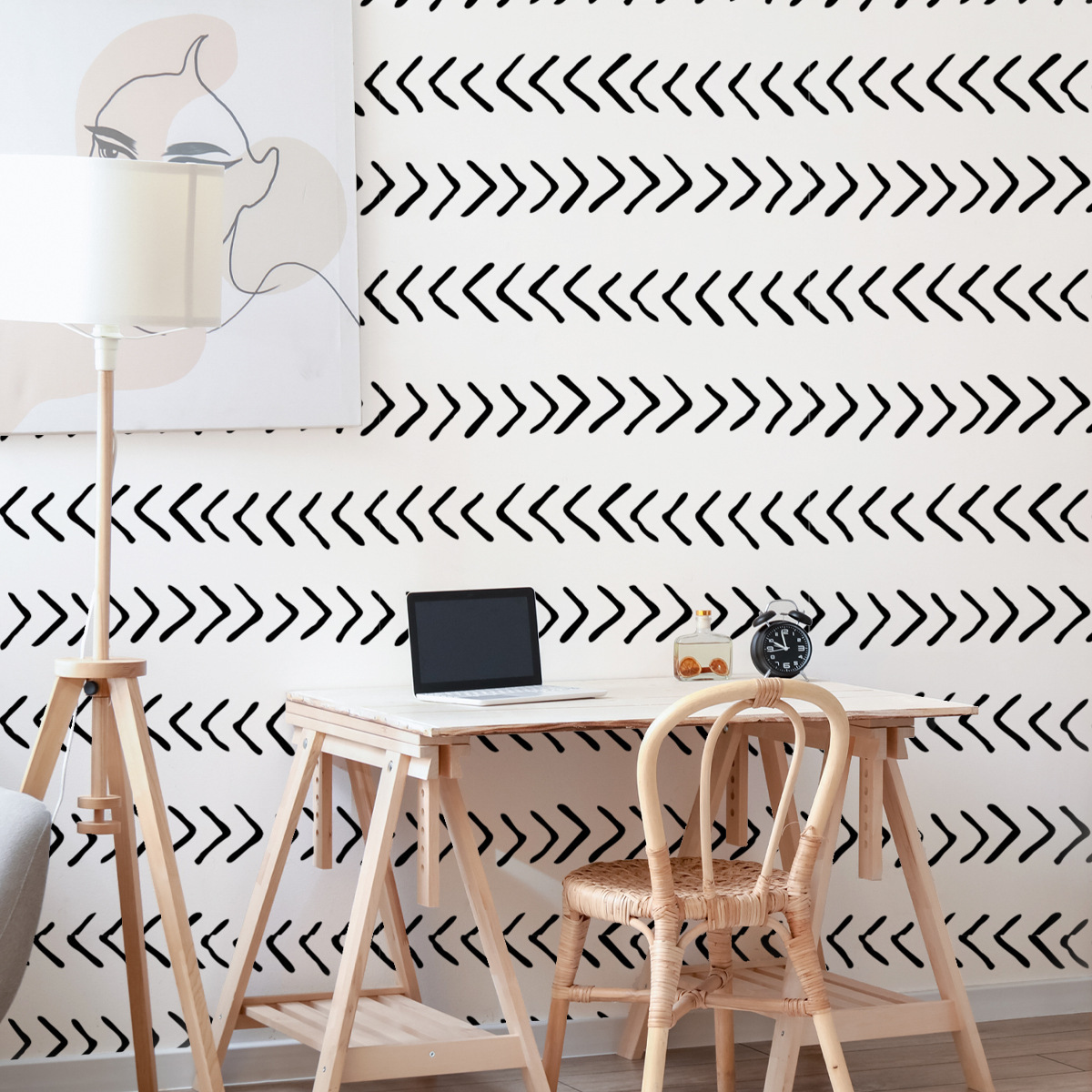 Floral Self-Adhesive Thickened Wallpaper for Bedroom Renovation - PVC Home Decor-40x120cm