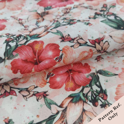Custom Printed Boardshort Fabric 93%P 7%SP, 160gsm