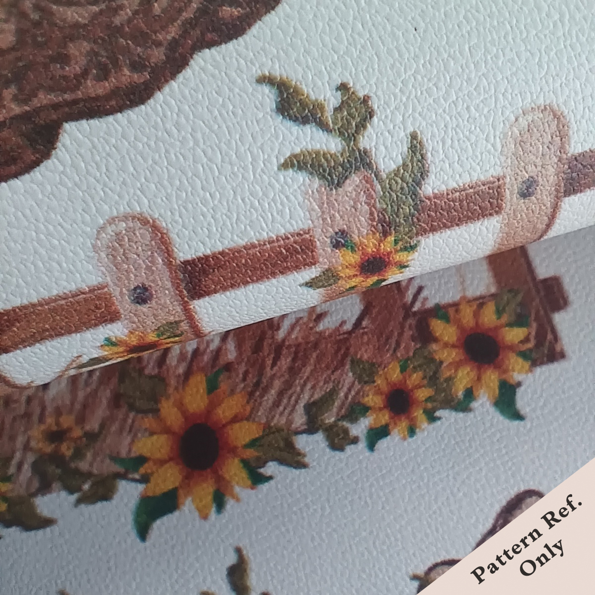 Custom Printed Pin Grain Vinyl Fabric 70% PVC 30% Poly, 660gsm