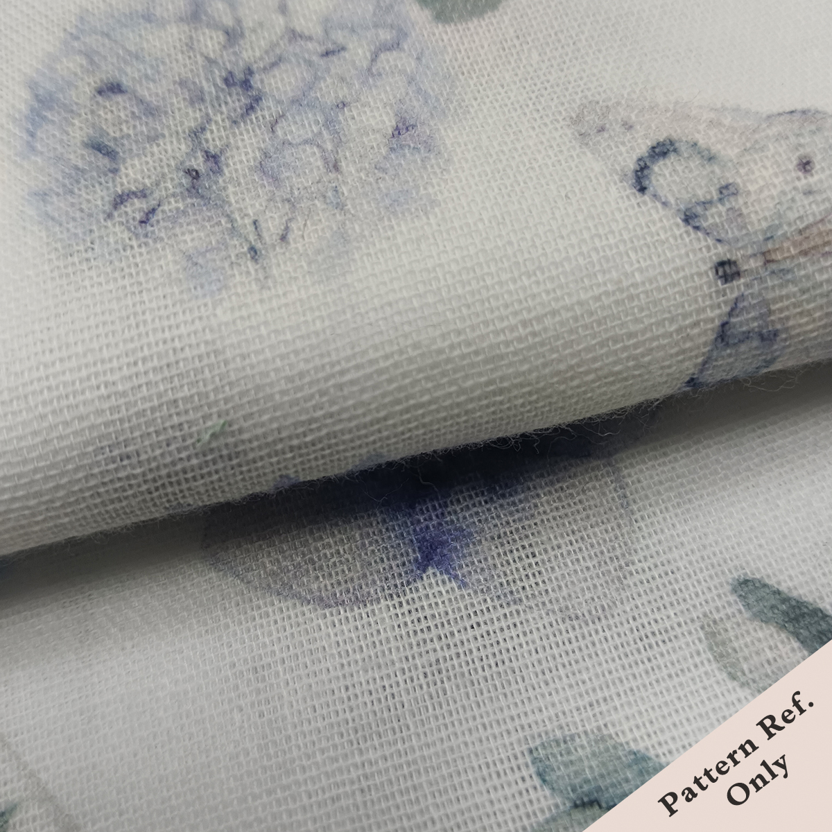 Custom Printed Cotton Muslin Fabric 100%C, 110gsm