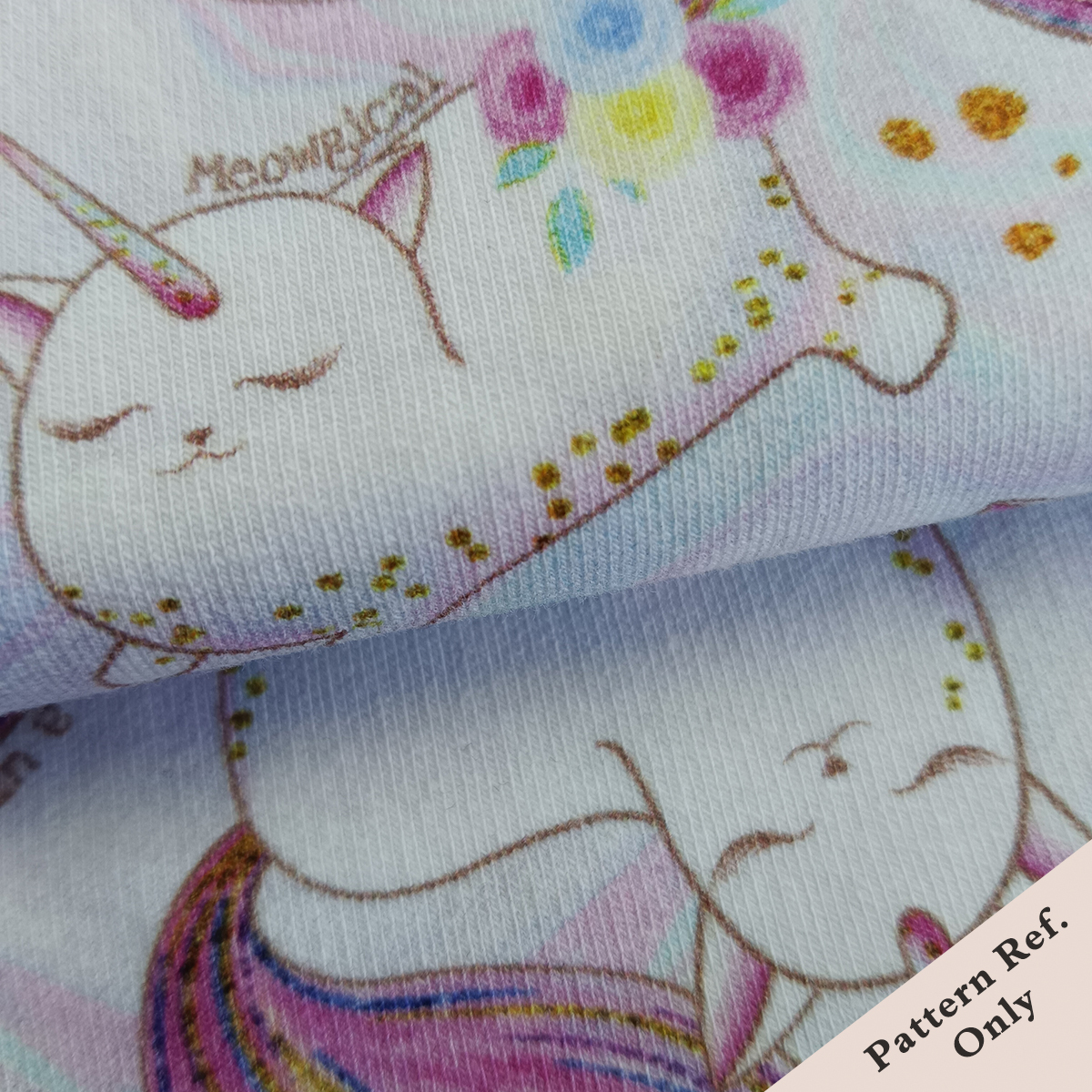 Custom Printed Organic Cotton Lycra French Terry Fabric 95%OC 5%SP, 300gsm