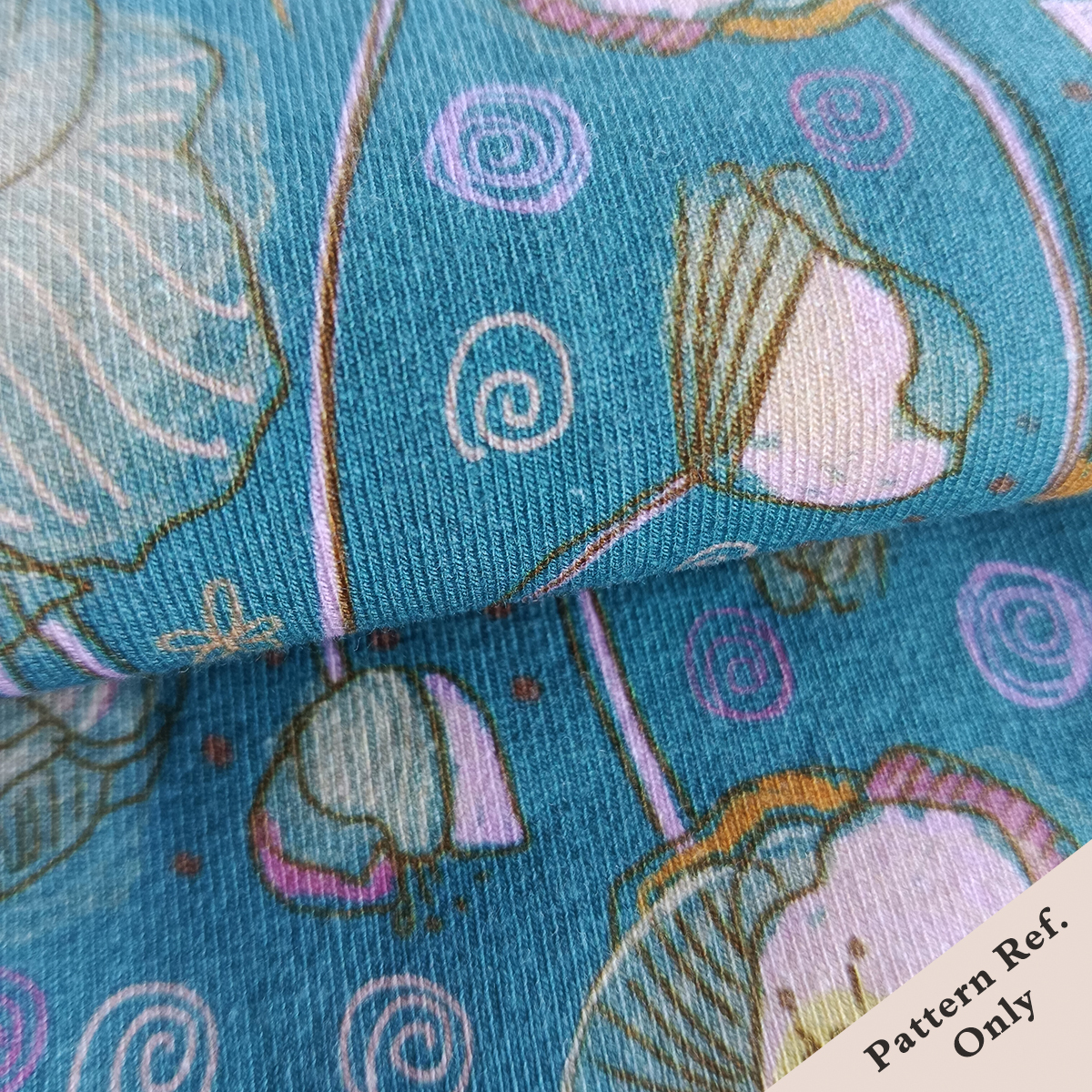 Custom Printed Medium Organic Cotton Lycra Fabric 95%OC 5%SP, 220gsm
