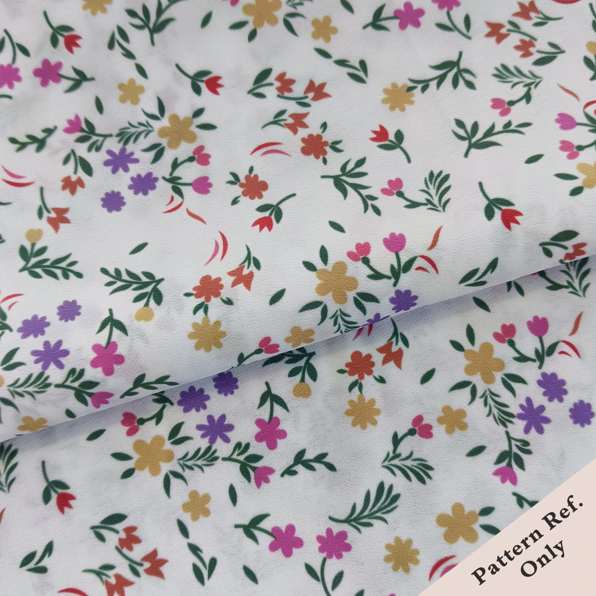 Custom Printed Poly Silky Fabric – Lightweight, Soft & Silk-Like for Elegant Dresses & Blouses