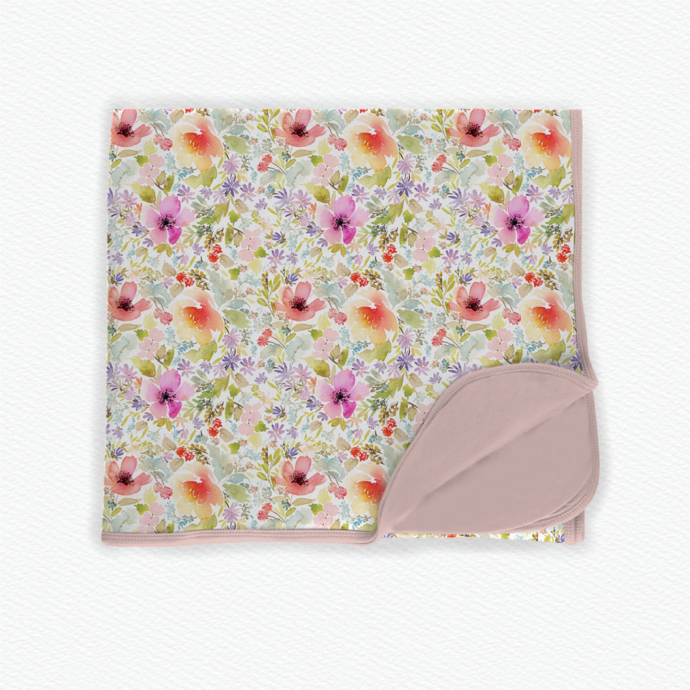 Customized Double Layers Bamboo Viscose Summer Blanket For Kids, Toddler Blanket