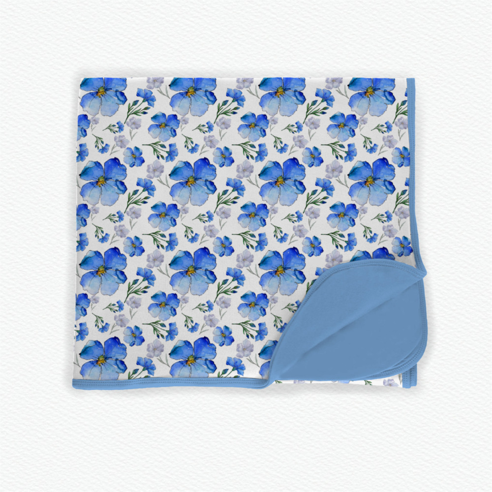 Customized Double Layers Bamboo Viscose Summer Blanket For Kids, Toddler Blanket