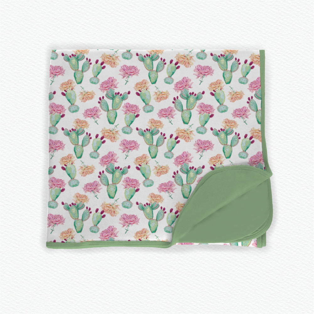 Customized Double Layers Bamboo Viscose Summer Blanket For Kids, Toddler Blanket