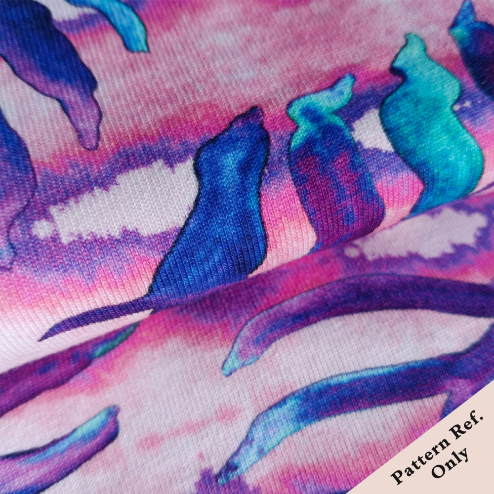 Custom Printed Double Yarn Cotton Jersey Fabric – Soft, Durable & Skin-Friendly for Comfortable Garments, Baby Clothes