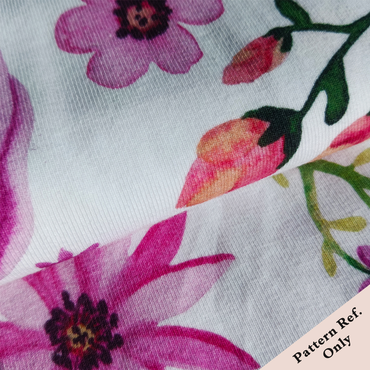 Custom Printed 1x1 Interlock Cotton Lycra Knit Rib Fabric – Soft, Stretchy & Breathable for Comfortable Apparel
