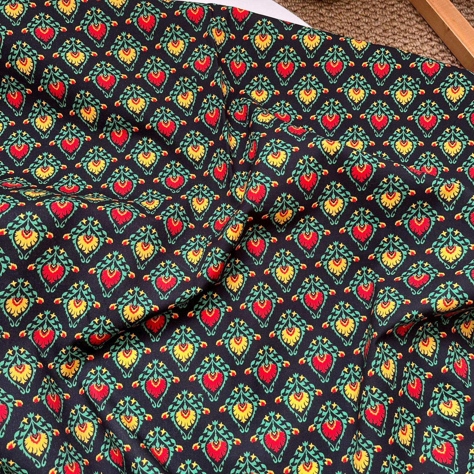 Liberty Floral Cotton Fabric-100% Cotton Quilting Fabric Sewing Craft Fabric By Meter