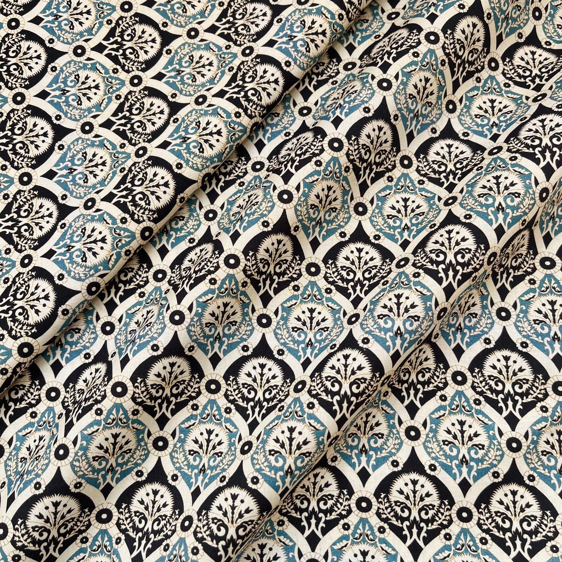 Liberty Floral Cotton Fabric-100% Cotton Quilting Fabric Sewing Craft Fabric By Meter