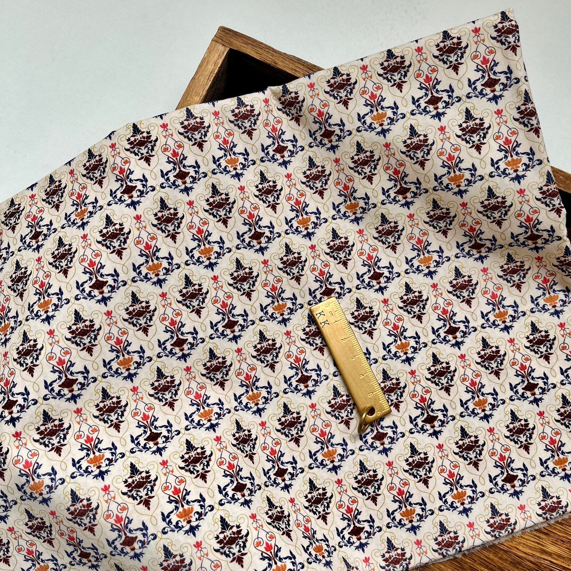 Liberty Floral Cotton Fabric-100% Cotton Quilting Fabric Sewing Craft Fabric By Meter