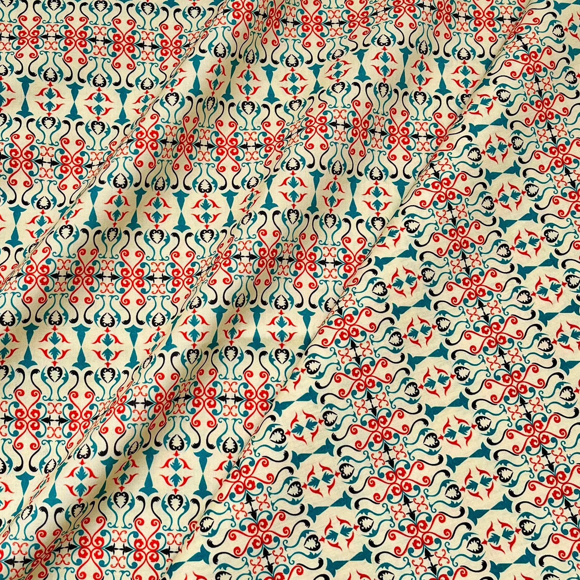 Liberty Floral Cotton Fabric-100% Cotton Quilting Fabric Sewing Craft Fabric By Meter
