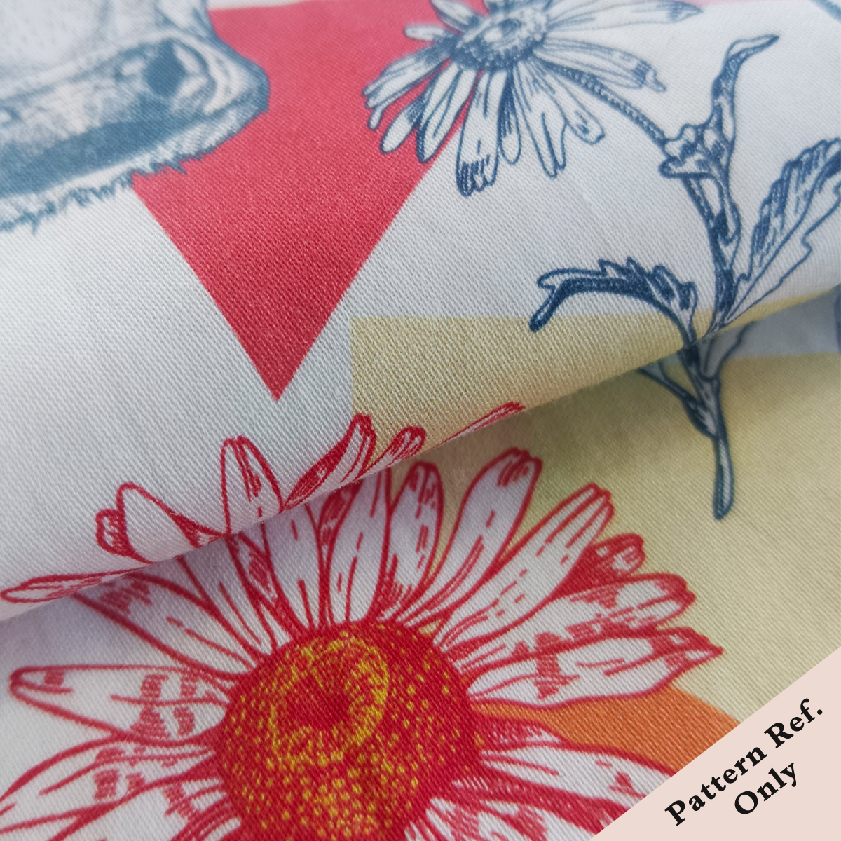 Custom Printed 80s Cotton Sateen Fabric – Smooth, Soft & Breathable for Stylish Garments, Accessories & Bedding