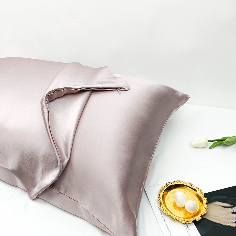 16MM Double Sided Silk Pillowcase Zipper Mulberry Silk
