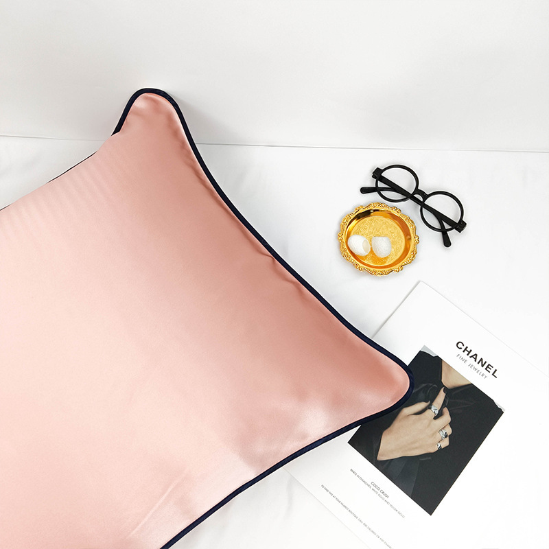 19MM Double-Sided Mulberry Silk Pillowcase with Envelope Closure