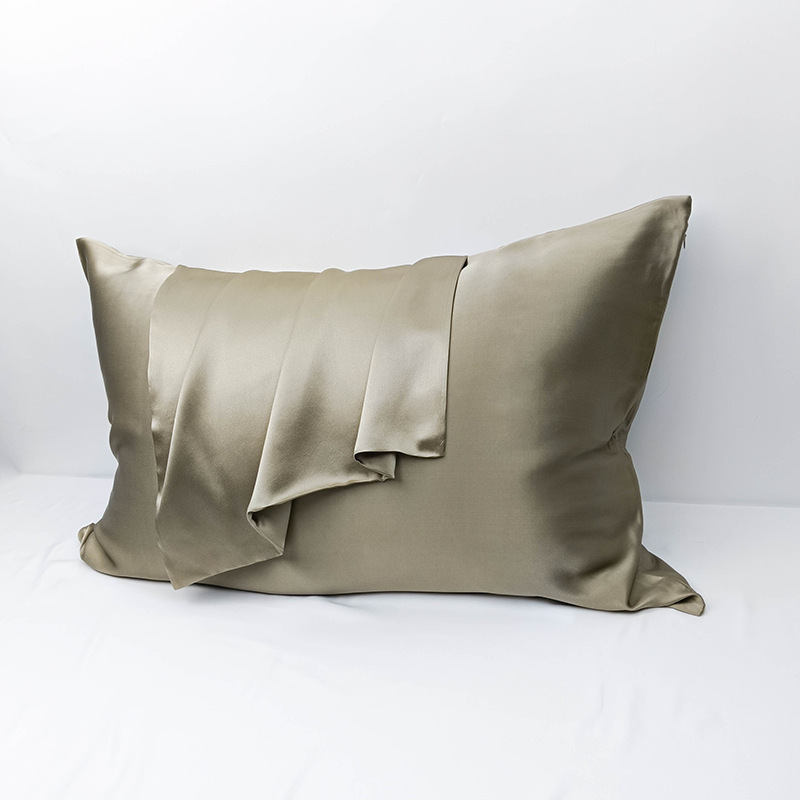 16MM Double Sided Silk Pillowcase Zipper Mulberry Silk