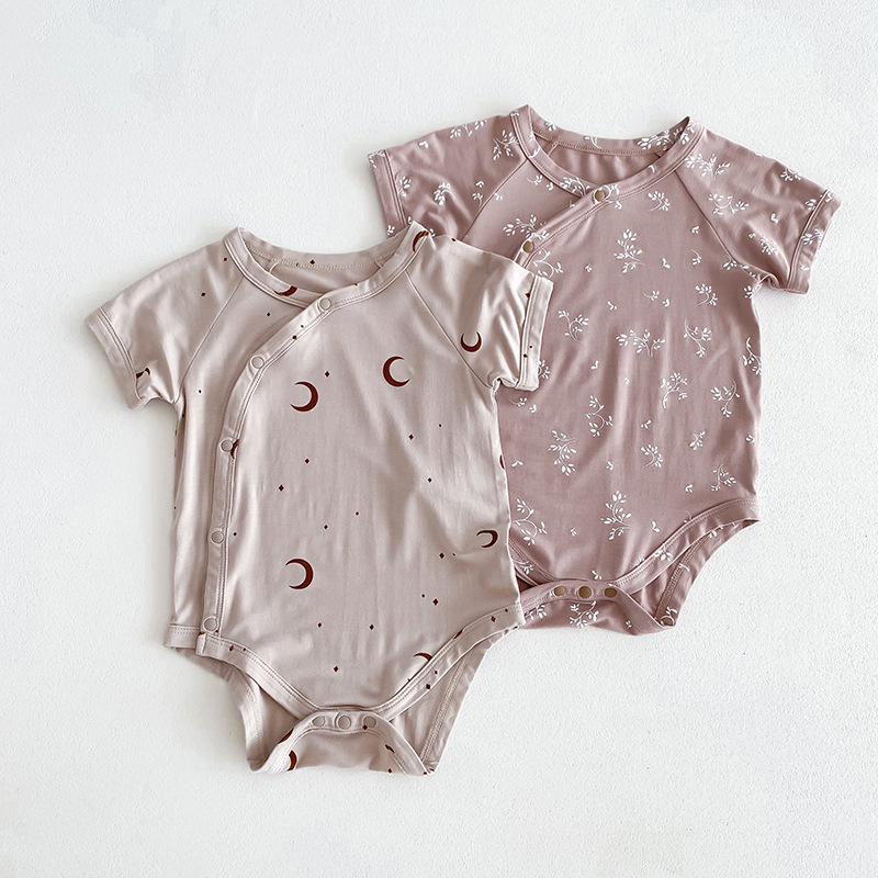 Modal Baby Romper Newborn Onesie, Infant Bodysuit for Boys and Girls