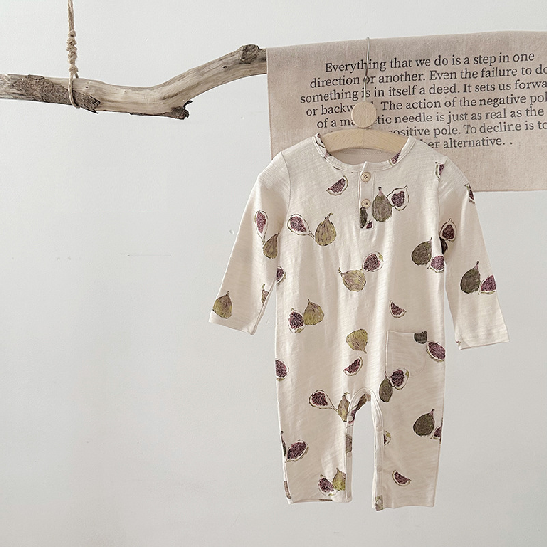 Baby Cotton Romper Outfit-Breathable Infant Jumpsuit for Boys & Girls1