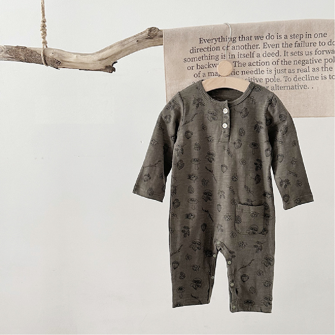Baby Cotton Romper Outfit-Breathable Infant Jumpsuit for Boys & Girls1