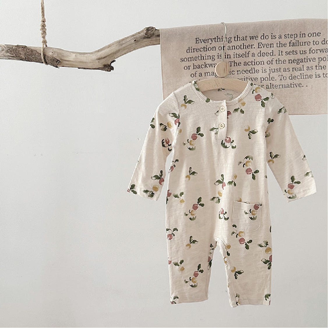 Baby Cotton Romper Outfit-Breathable Infant Jumpsuit for Boys & Girls1