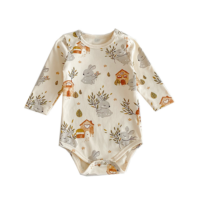 Baby Bodysuit Romper-100% Cotton A-Class Spring Outfit for Newborns