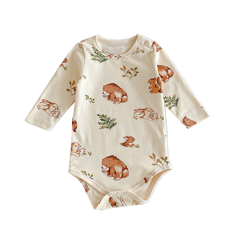 Baby Bodysuit Romper-100% Cotton A-Class Spring Outfit for Newborns