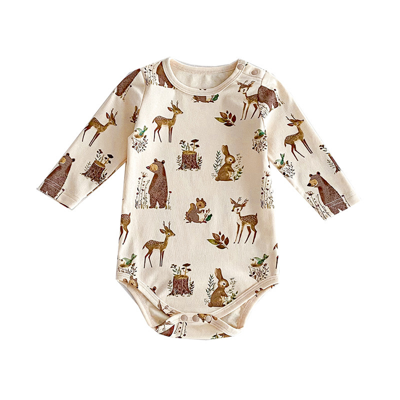 Baby Bodysuit Romper-100% Cotton A-Class Spring Outfit for Newborns