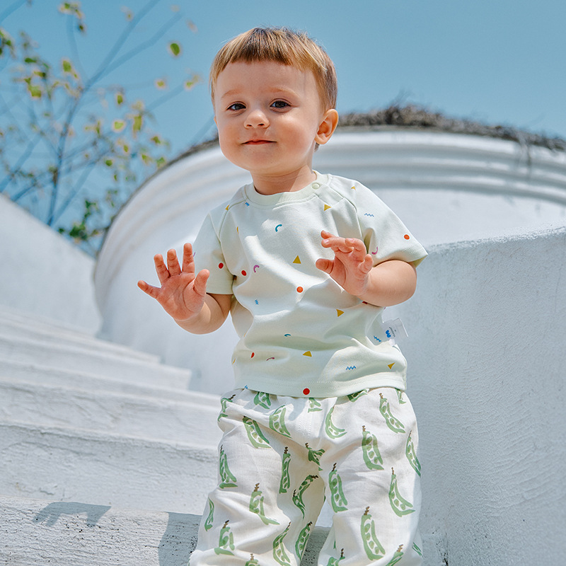 Tiny Nordic Sun Tee suit for Boys and Girls