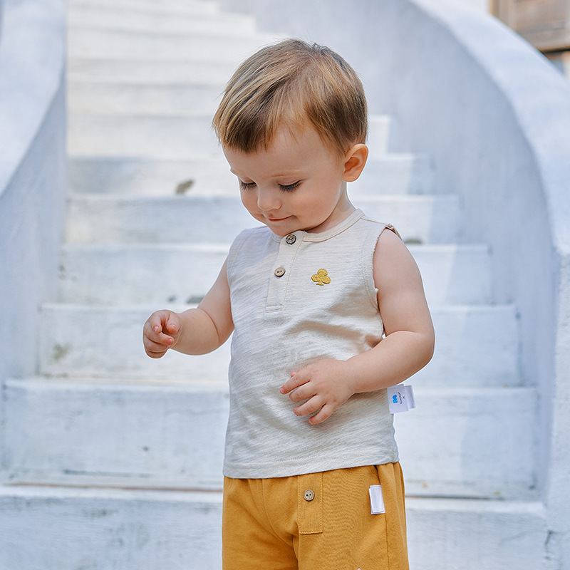 Blossom Buddy Jumpsuit – Vintage Cross-back Denim Romper