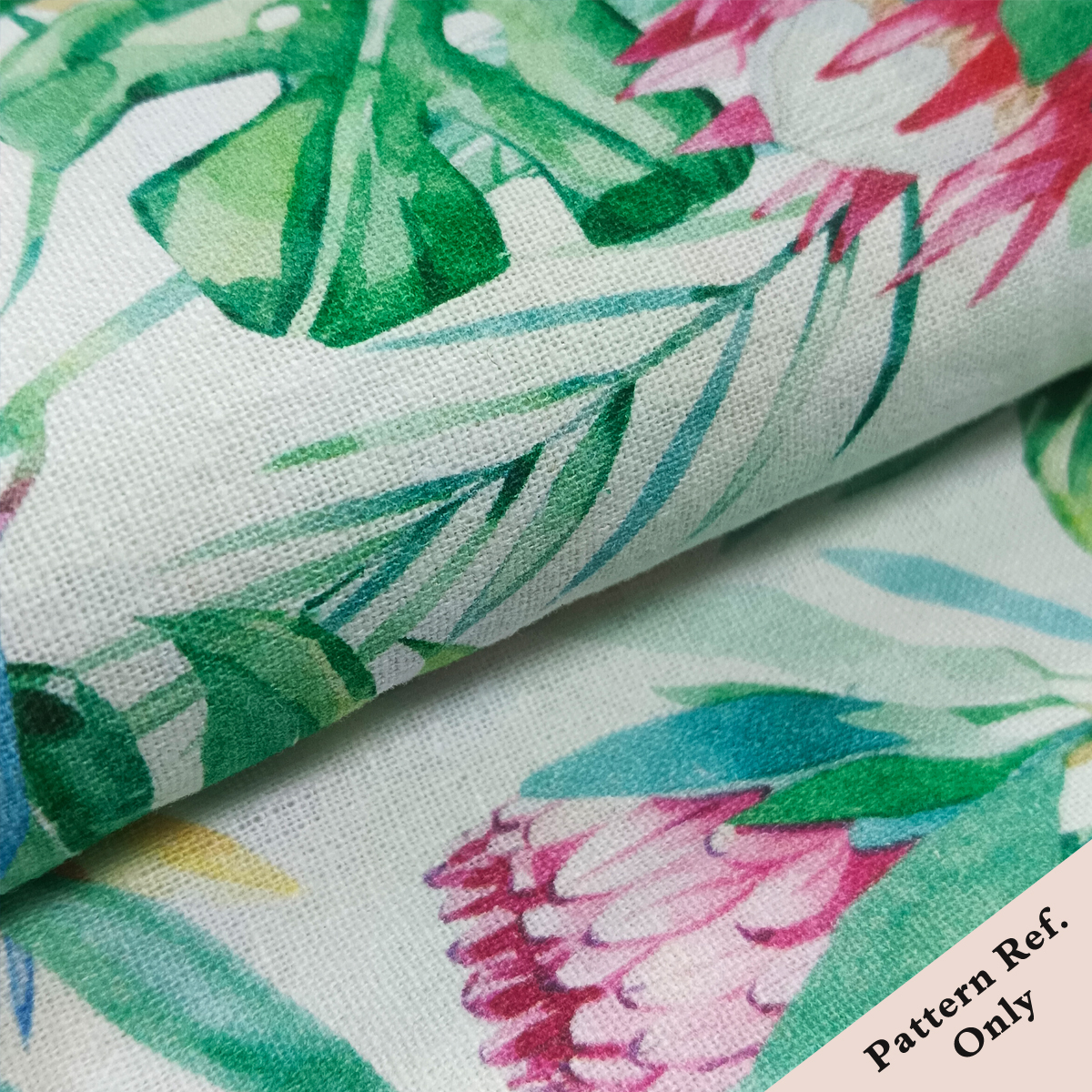 Custom Printed Cotton Linen Canvas Fabric – Durable, Textured & Stylish for Personalized Bags, Home Décor & Apparel