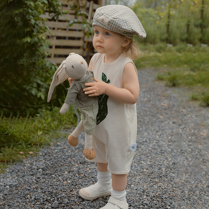 Nordic Summer Breeze Baby Romper – Lightweight Organic Cotton Breathable Playsuit for Boys & Girls