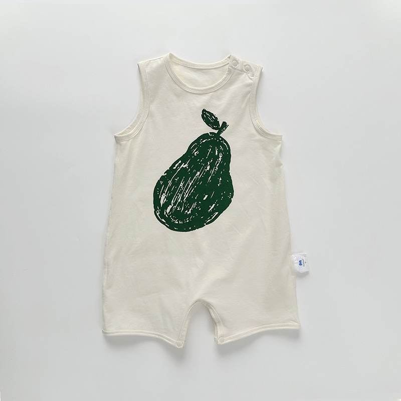 Nordic Summer Breeze Baby Romper – Lightweight Organic Cotton Breathable Playsuit for Boys & Girls
