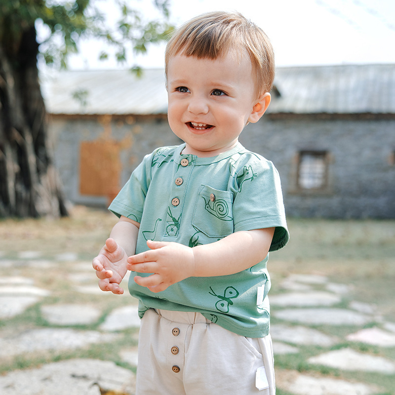 Wild & Free Toddler T-Shirt – Breathable Short-Sleeve Summer Top