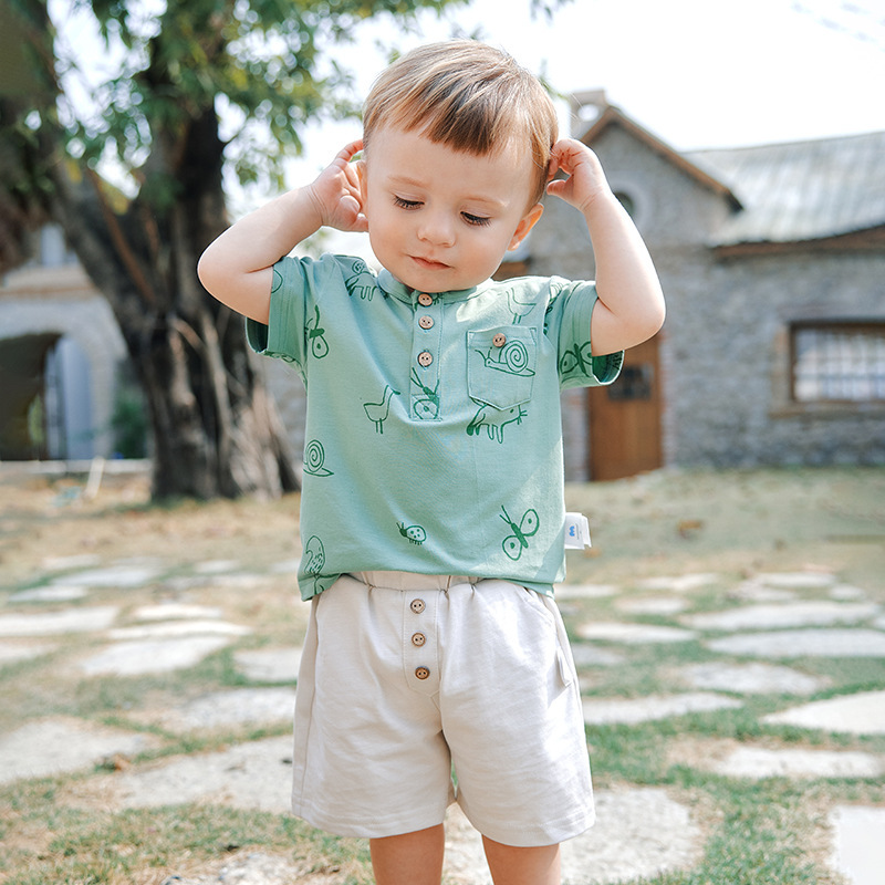 Wild & Free Toddler T-Shirt – Breathable Short-Sleeve Summer Top