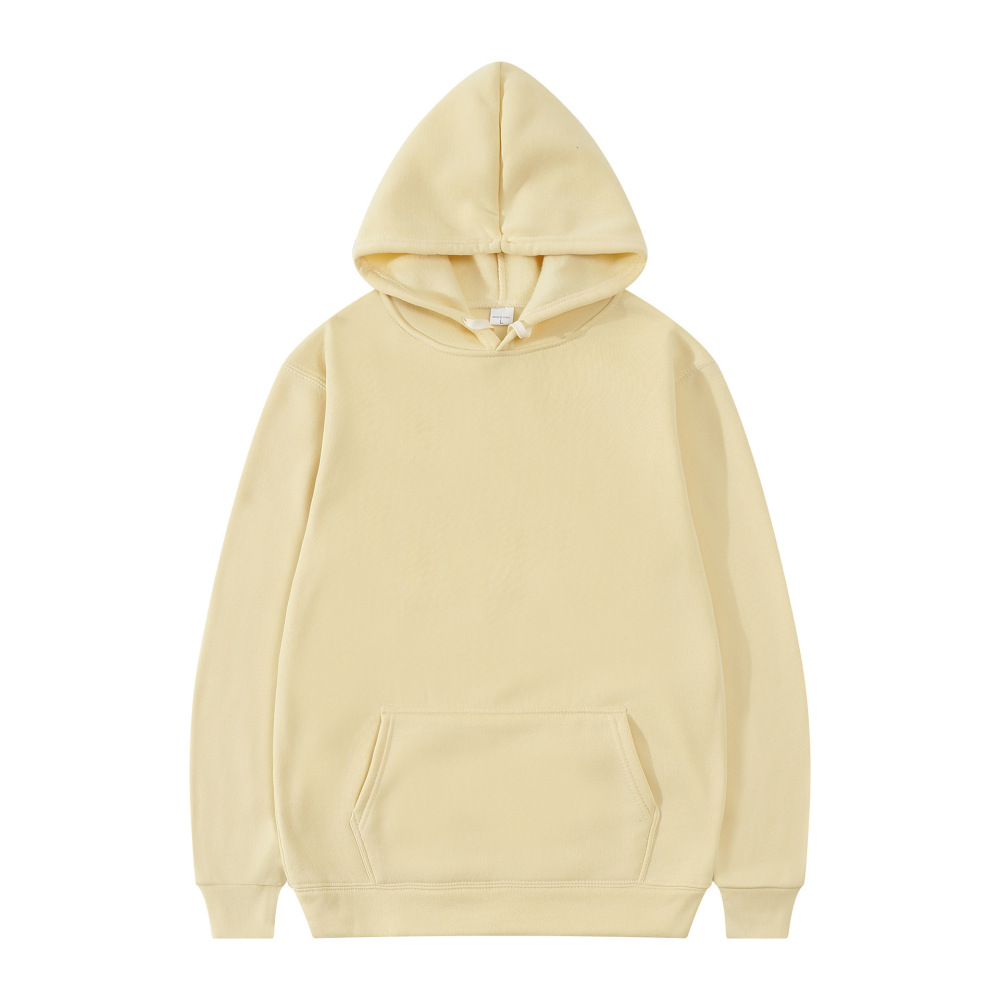 Customizable hooded sweatshirt with embroidered patterns