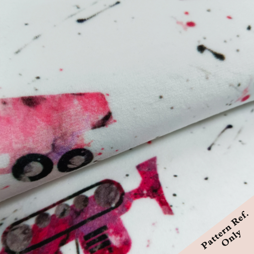 Custom Printed Squish Fabric (Double Side Minky) | Soft, Stretchy & Cuddly