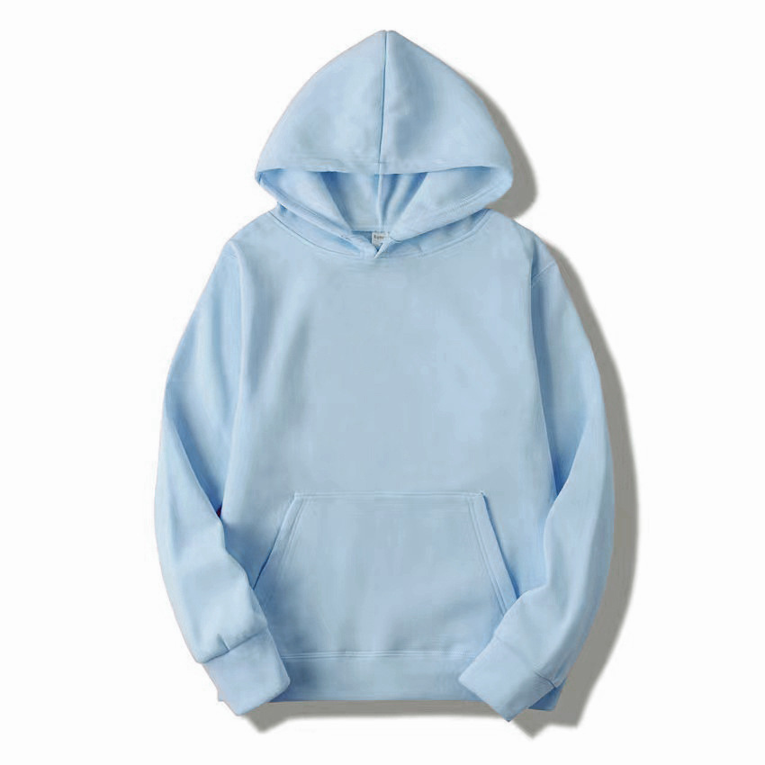 Customizable hooded sweatshirt with embroidered patterns