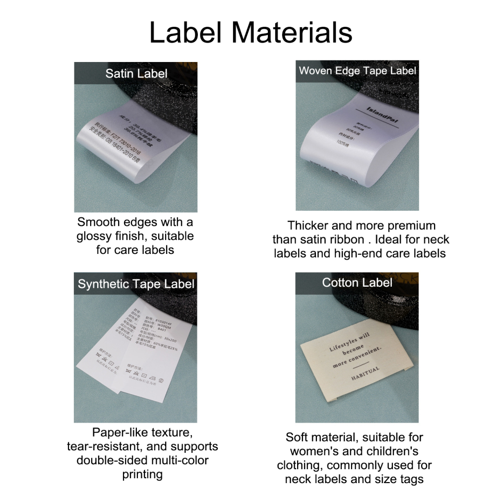 Custom Synthetic Tape Labels Personalized to Your Brand
