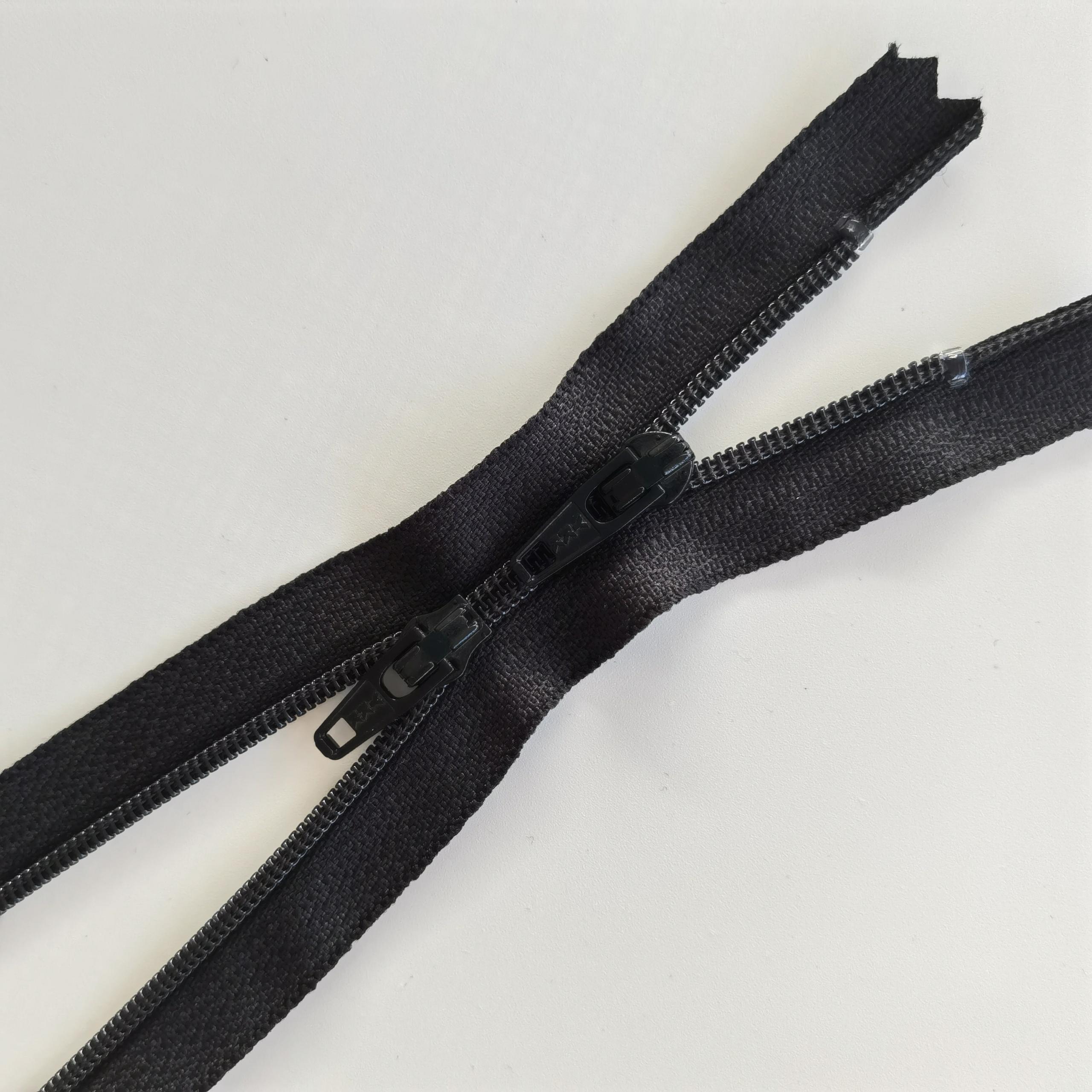 YKK #3 Nylon Coil Two-Way  Zippers Separating For Baby Romper