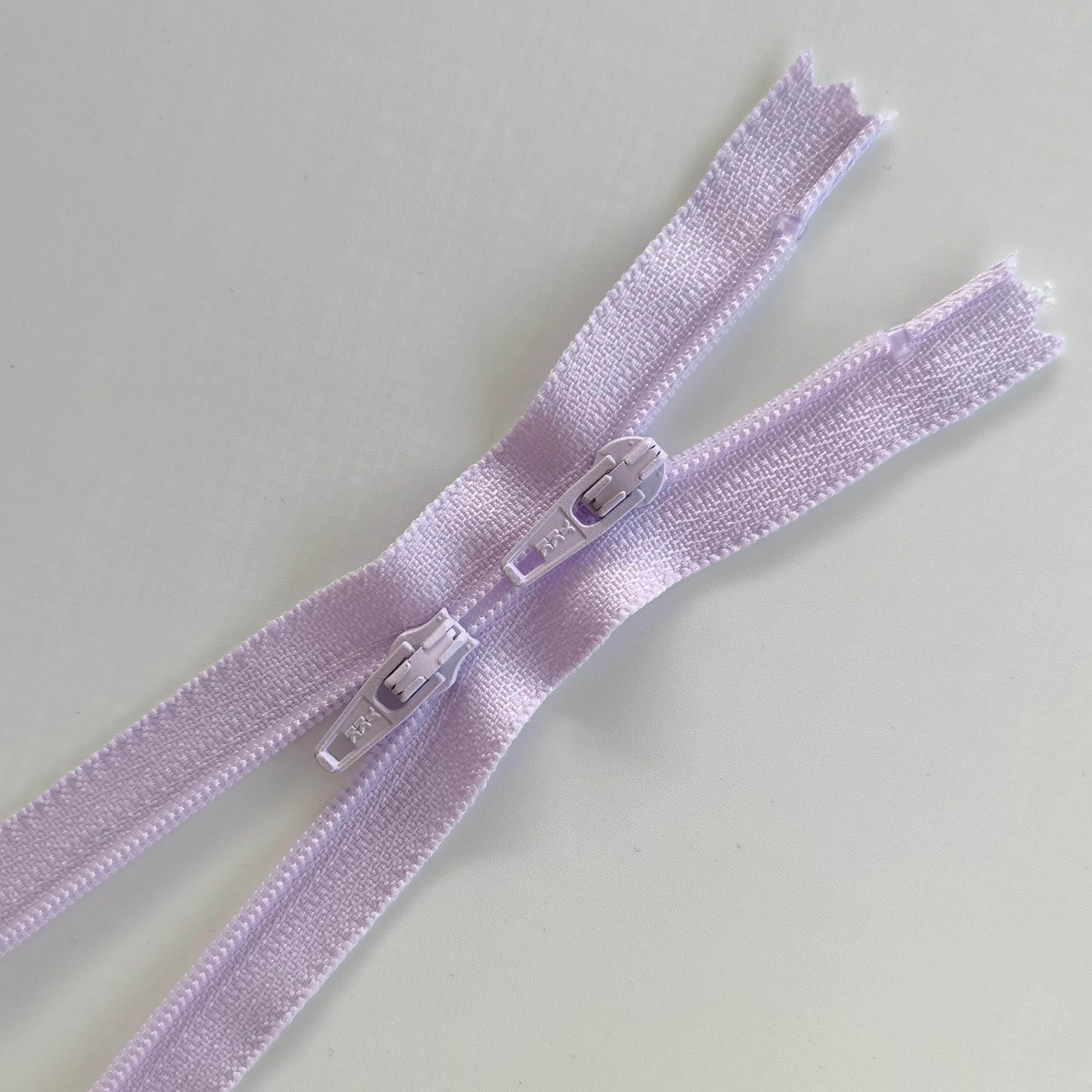YKK #3 Nylon Coil Two-Way  Zippers Separating For Baby Romper